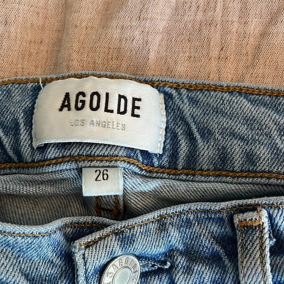 AGOLDE
Toni Daylight Mid-rise Straight Jeans Light Wash Size 26 Color Daylight - Picture 9 of 17
